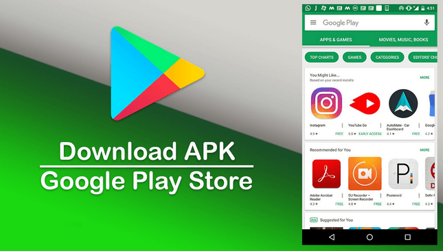 google play store apk for windows 10 pc